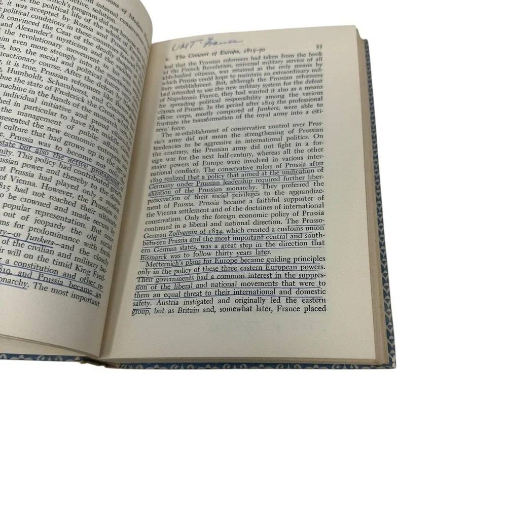 The Political Collapse of Europe By Hajo‎ Holborn 1957 Alfred Knopf Vintage Book